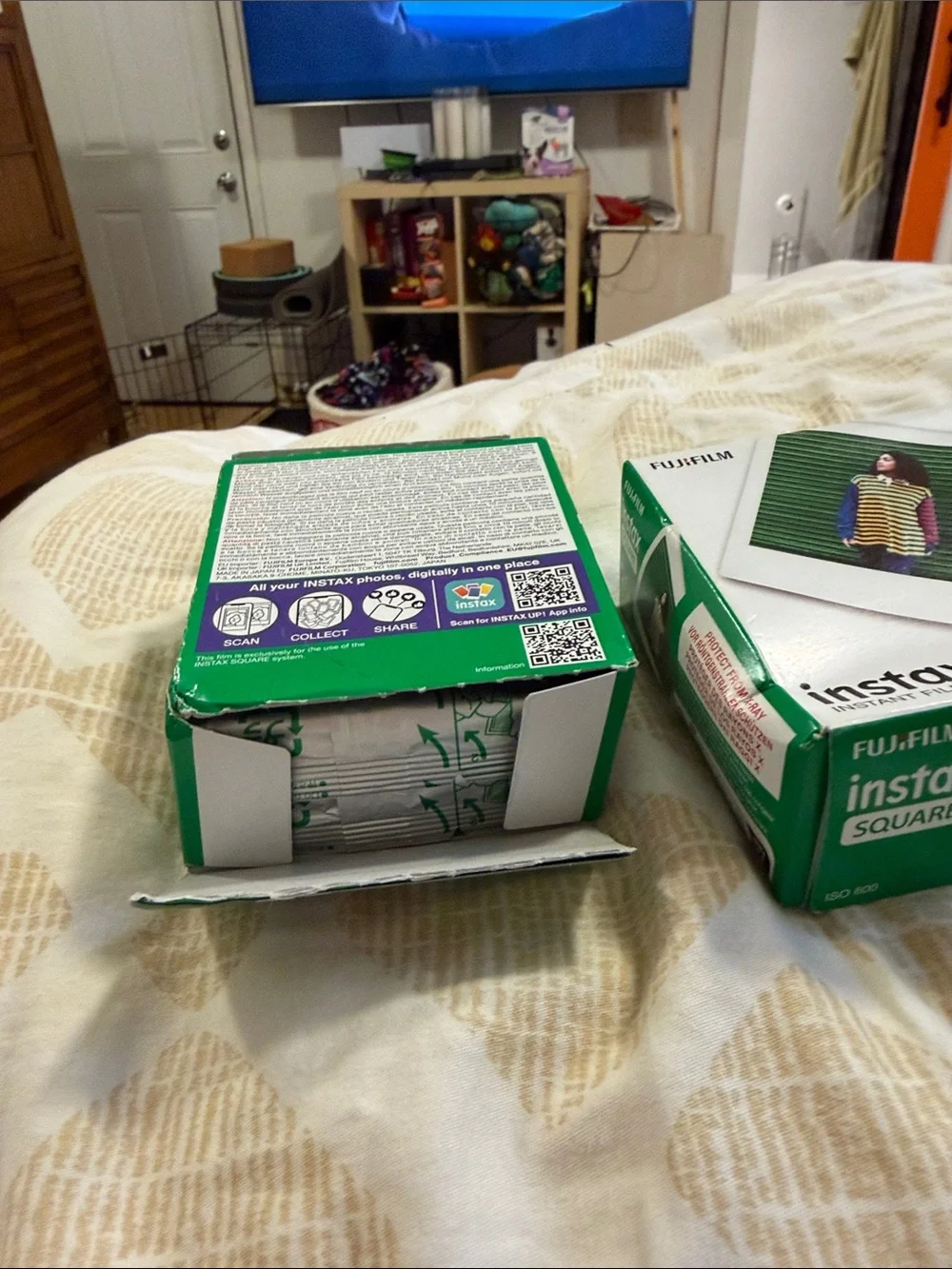 Fujifilm Instax Square Instant Film - White & Green Packaging (2 Packs)